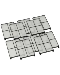 Zehnder CLD Cover grille - White - Class G3