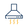 Cooker hood filters