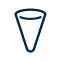 Cone filters